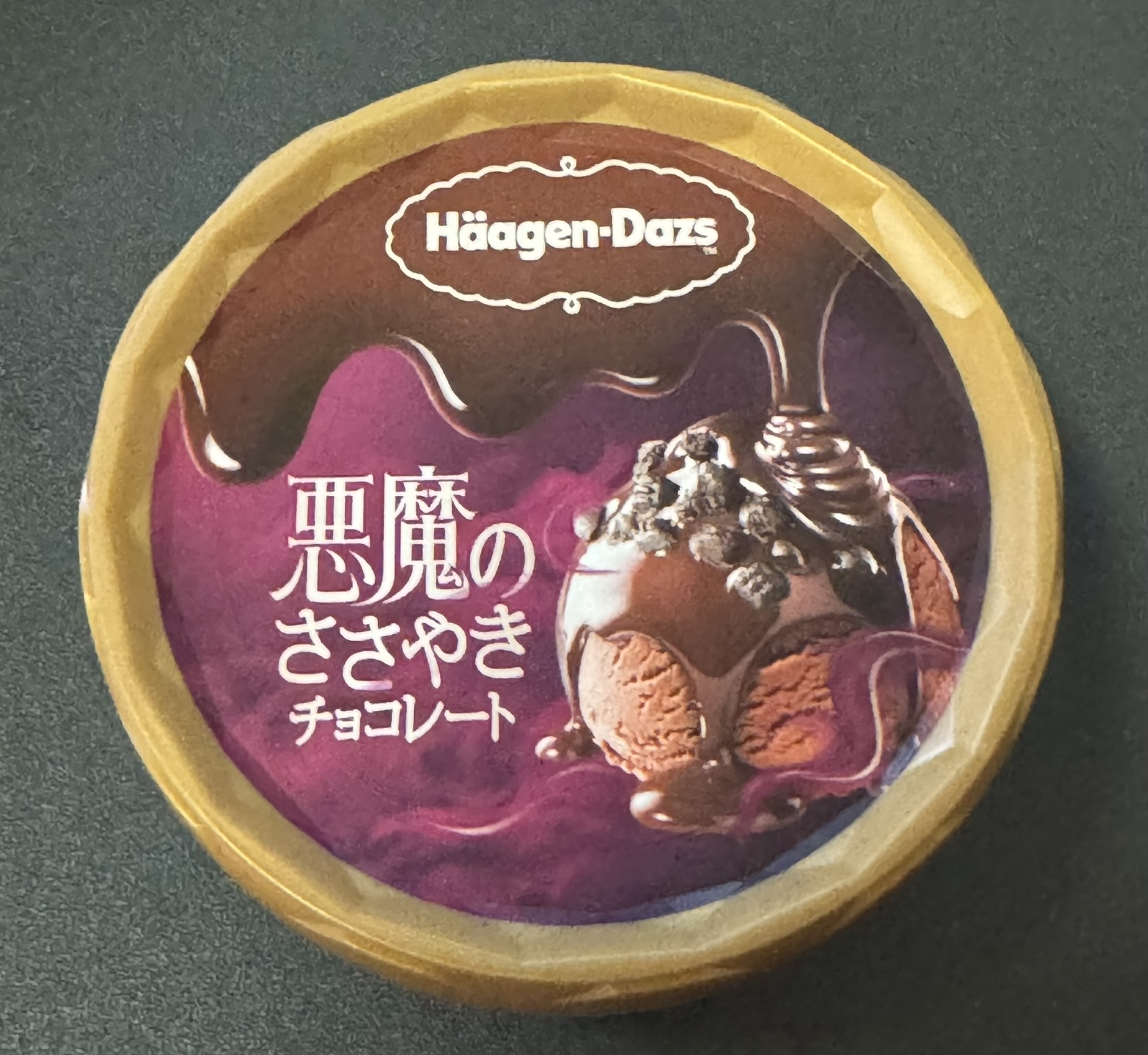 ハーゲンダッツ「悪魔のささやきチョコレート」の写真