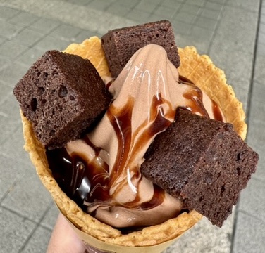 ソフトクリームの写真