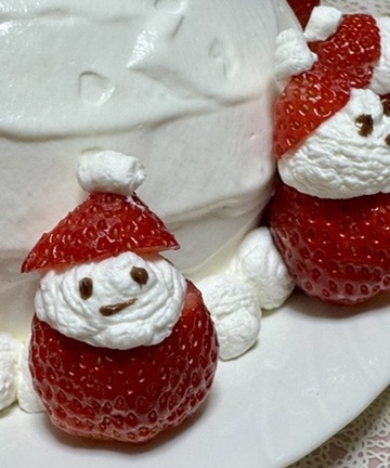 いちごサンタの写真