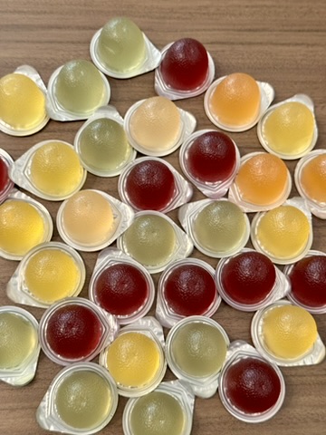 「かわいいどうぶつえんゼリー」の写真