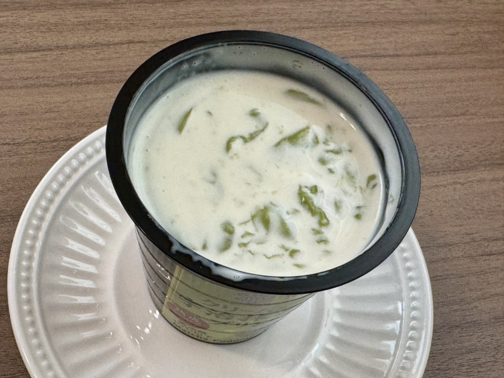 プリンの中身の写真