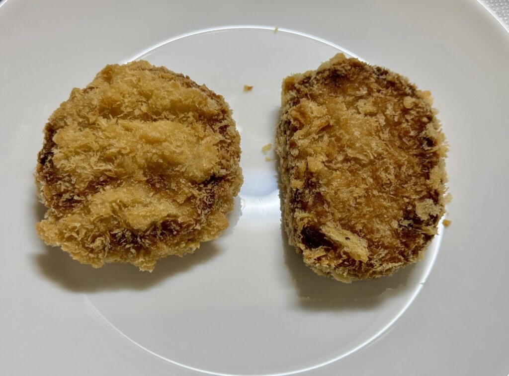 コロッケとカレーコロッケの写真