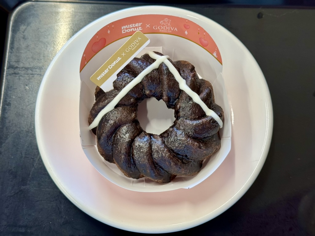 ミスド「生ショコラフレンチ ノワール」の写真