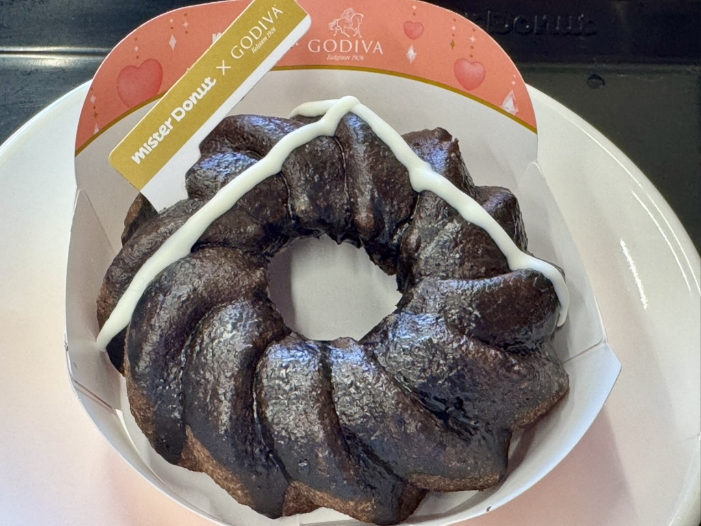 ミスド「生ショコラフレンチ ノワール」の写真